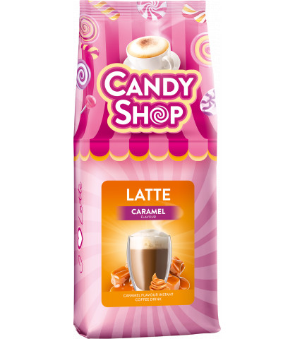 Latte Candy Shop o smaku Karmelowym 400 g
