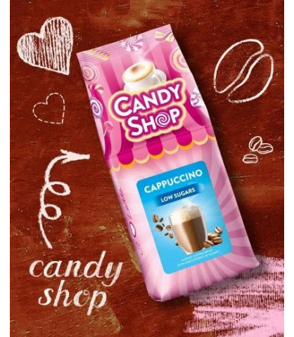 Cappuccino Candy Shop Low Sugars 400 g