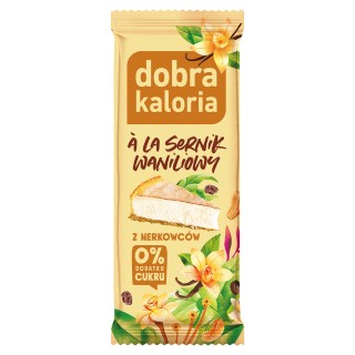 Baton z nerkowców o smaku Sernika Waniliowego 35g