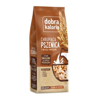 Crispy wheat with treacle and almonds