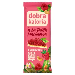 Baton z nerkowców o smaku Tarty Malinowej 35 g
