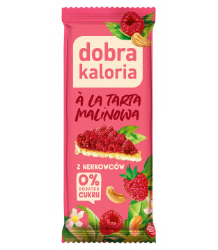 Raspberry Tart-flavoured cashew bar, 35 g