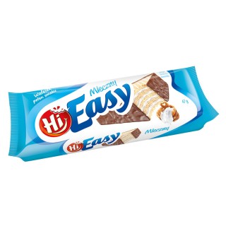 Wafelki HI EASY o smaku mlecznym