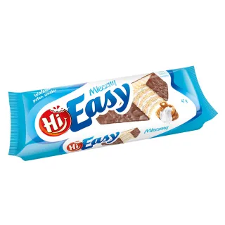 Wafelki HI EASY o smaku mlecznym