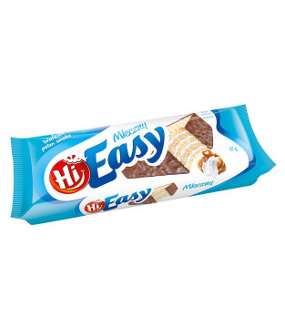 Wafelki HI EASY o smaku mlecznym