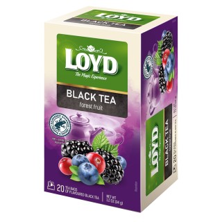 Herbata czarna Loyd Owoce leśne 20 torebek