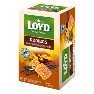Loyd Rooibos Tea with Honey and Vanilla, 20 bags