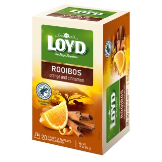 Herbatka Rooibos Loyd Pomarańcza i Cynamon 20 torebek