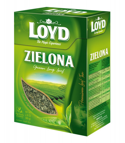 Herbata zielona liściasta Loyd 80 g