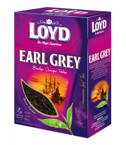 Herbata czarna liściasta Loyd Earl Grey 100 g