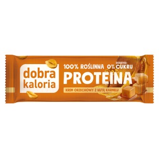 Baton Proteinowy z Kremem Orzechowym i Nutą Karmelu