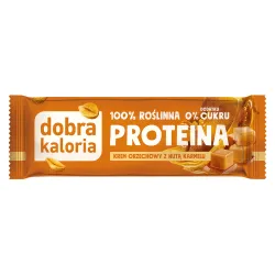 Baton Proteinowy z Kremem Orzechowym i Nutą Karmelu