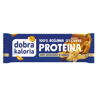 Baton Proteinowy z Kremem Orzechowym i Wanilią