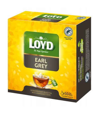 Herbata czarna Loyd Earl Grey 50 torebek