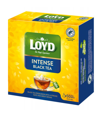Herbata czarna Loyd Intense Black Tea 50 torebek