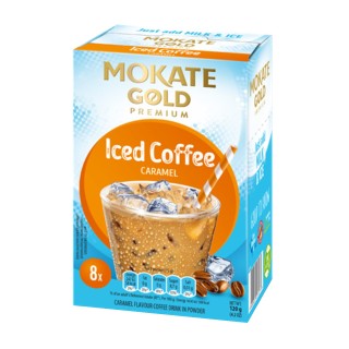 Kawa mrożona Mokate Gold Iced Coffee o smaku karmelowym 120 g