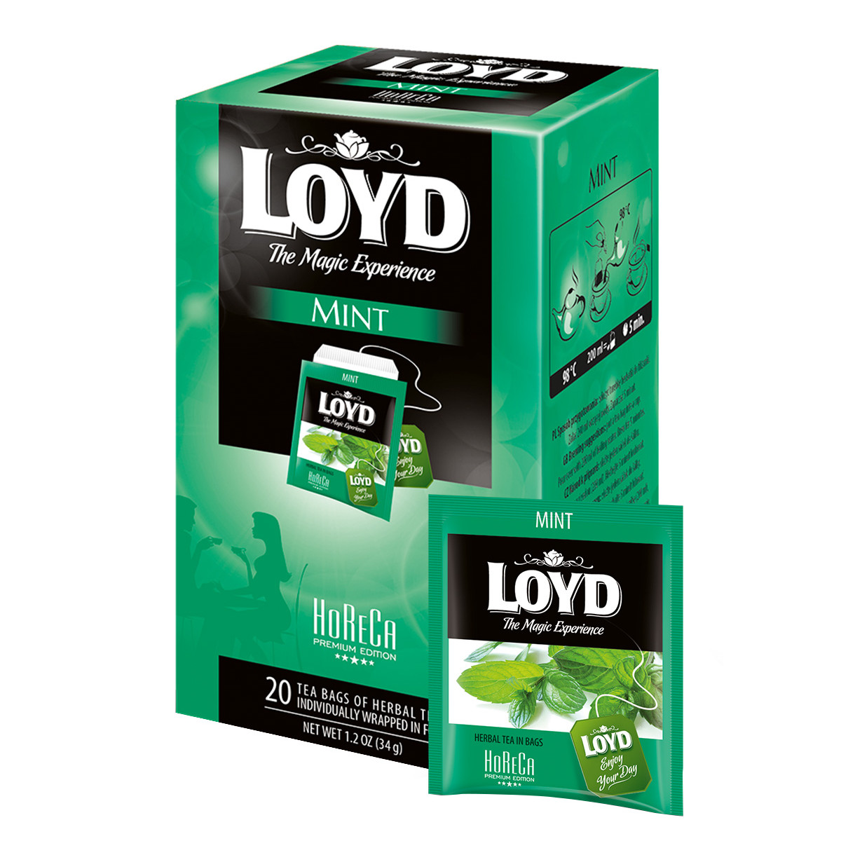 Herbata HORECA Loyd Mint 20 torebek