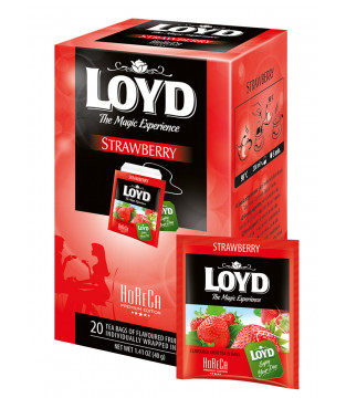 Herbata HORECA Loyd Strawberry 20 torebek