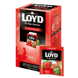 HORECA Loyd Strawberry Tea, 20 bags