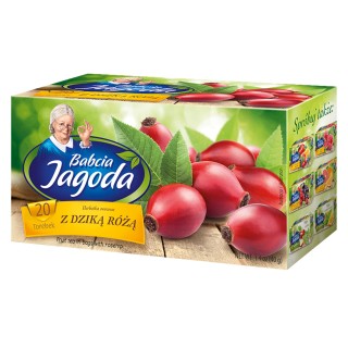 Babcia Jagoda Wild Rose Fruit Tea, 20 bags