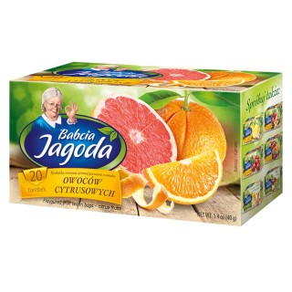 Babcia Jagoda Citrus Fruit Tea, 20 bags