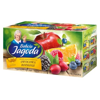 Babcia Jagoda Fruit Tea: A Fruity Delight – 20 tea bags