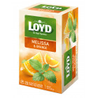 Herbatka owocowo - ziołowa Loyd Melisa o smaku pomarańczy 20 torebek Herbatka owocowo - ziołowa Loyd Melisa o smaku pomarańczy 20 torebek