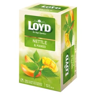 Herbatka owocowo - ziołowa Loyd Pokrzywa o smaku mango 20 torebek