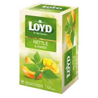 Herbatka owocowo - ziołowa Loyd Pokrzywa o smaku mango 20 torebek