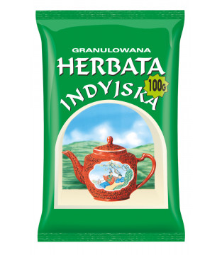 Herbata czarna indyjska granulowana 100 g