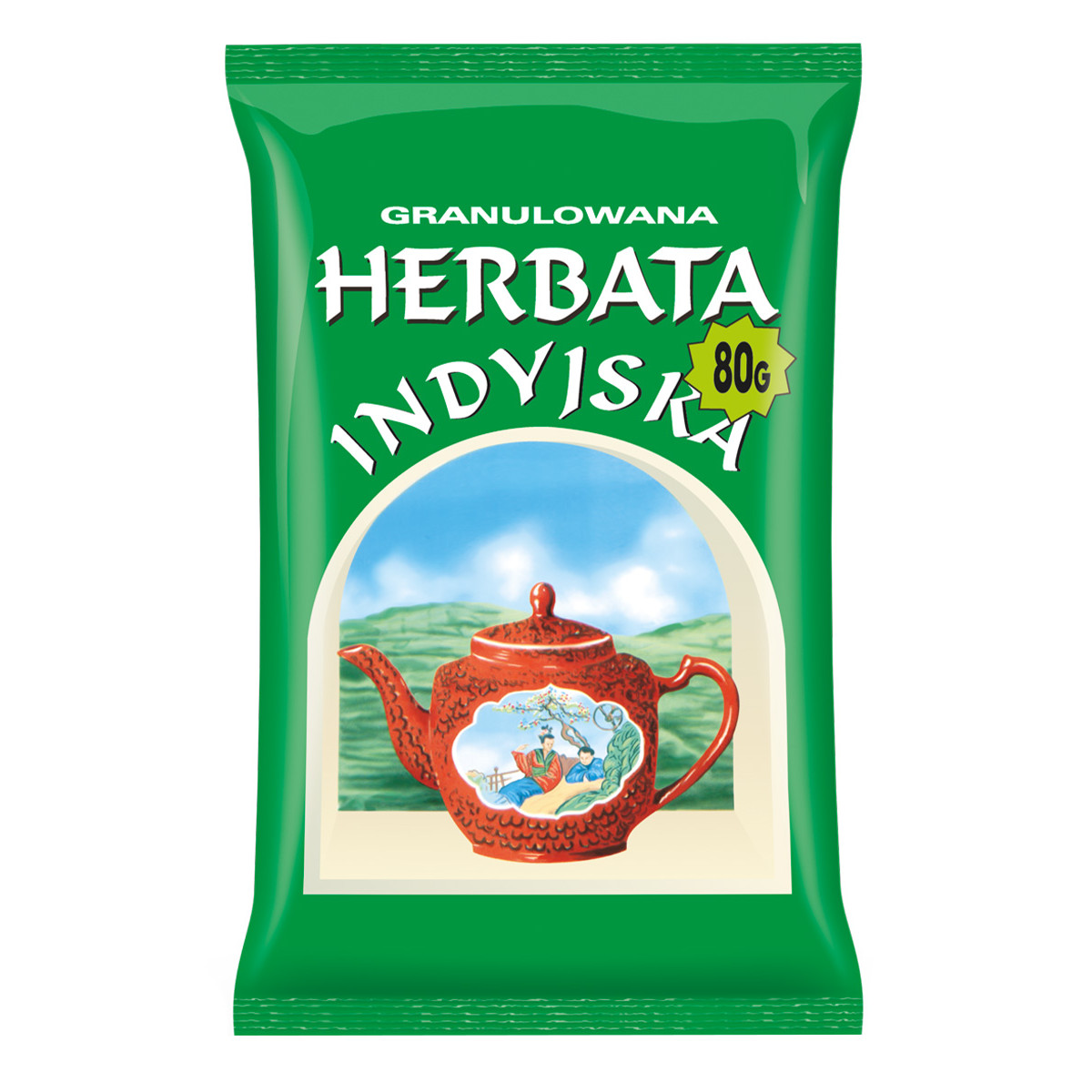 Herbata czarna indyjska granulowana 80 g