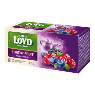 Loyd Forest Fruits Fruit Tea, 20 bags