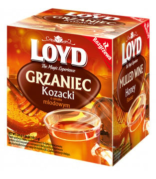 Grzaniec Kozacki Loyd o smaku Miodowym 10 torebek