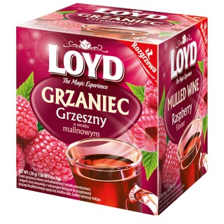 Grzaniec Grzeszny Loyd o smaku Malinowym 10 torebek