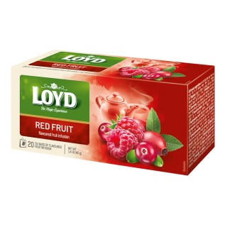 Herbatka owocowa Loyd Czerwone owoce 20 torebek