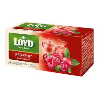 Loyd Red Fruits Fruit Tea, 20 bags