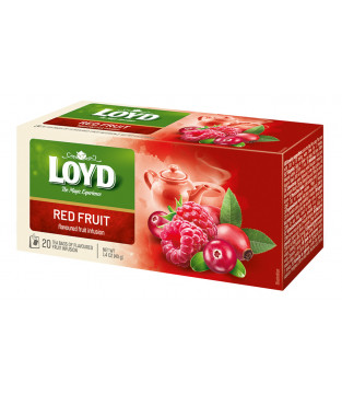 Herbatka owocowa Loyd Czerwone owoce 20 torebek