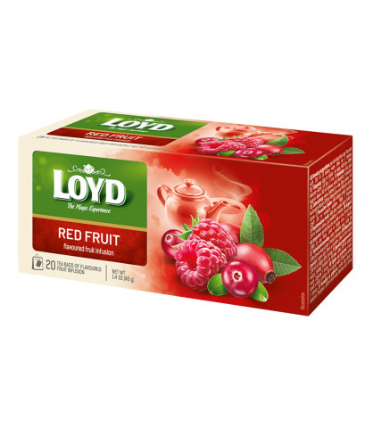 Herbata owocowa Loyd Czerwone owoce 20 torebek
