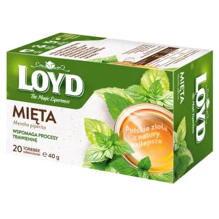 Herbatka ziołowa Loyd Mięta 20 torebek