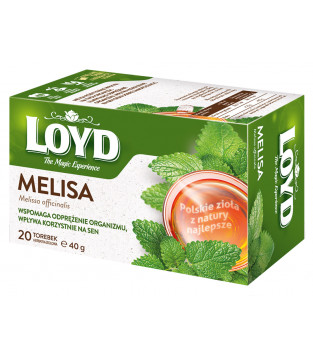 Loyd Lemon Balm Herbal Tea, 20 bags