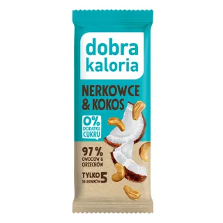 Baton Owocowy Nerkowce i Kokos