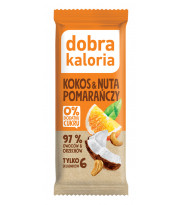 Baton Owocowy Kokos i Nuta Pomarańczy