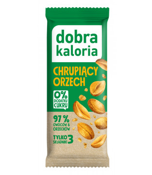 Baton Owocowy Chrupiący Orzech