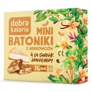 Mini Batoniki o smaku Sernika Waniliowego