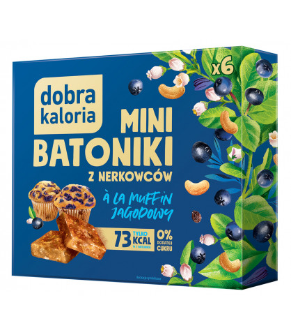 Mini Batoniki o smaku Muffina Jagodowego