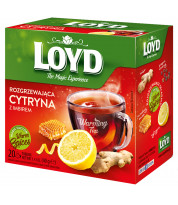 Herbatka rozgrzewająca Loyd Imbir, cytryna i miód 20 torebek