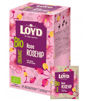 Herbatka owocowa Loyd BIO Rose Rosehip 20 torebek