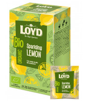 Herbatka owocowa Loyd BIO Sparkling Lemon 20 torebek