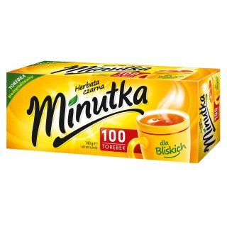 Herbata czarna Minutka 100 torebek