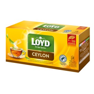 Loyd Ceylon Black Tea, 25 bags